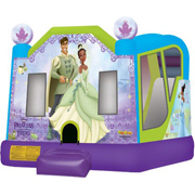 inflatable Snow White bouncy castle princess